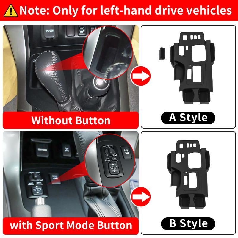 For Toyota Land cruiser 120 LC120 Prado j120 2003 2009 Center Console Dust-Proof Cover Mat Protect Scratch Interior Accessories