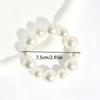 Romantic Pearl Hair Tie & Rope: Versatile Headwear & Handwear for Women - Popular European & American Style