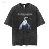 Y2K 2005 Faith No More T Shirt Angel Dust Alternative Metal Band Men's XL Long or Short Sleeves Vintage Washed Stretched