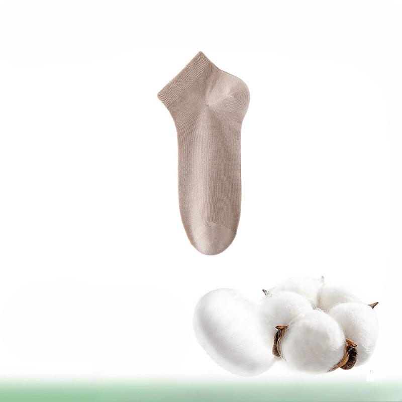 Thin Style Silk-cotton Socks for Men, Odor-resistant Short Style Socks, Summer Men's Socks, Antibacterial and Breathable, Short Tube Socks