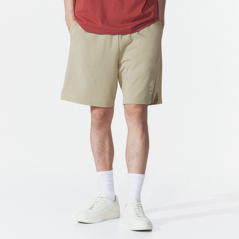 

HM Men s Casual Pants Year of the Snake Featured Print Pure Cotton Sports Shorts 1264158 Light khaki green/Origin 170/80(S)