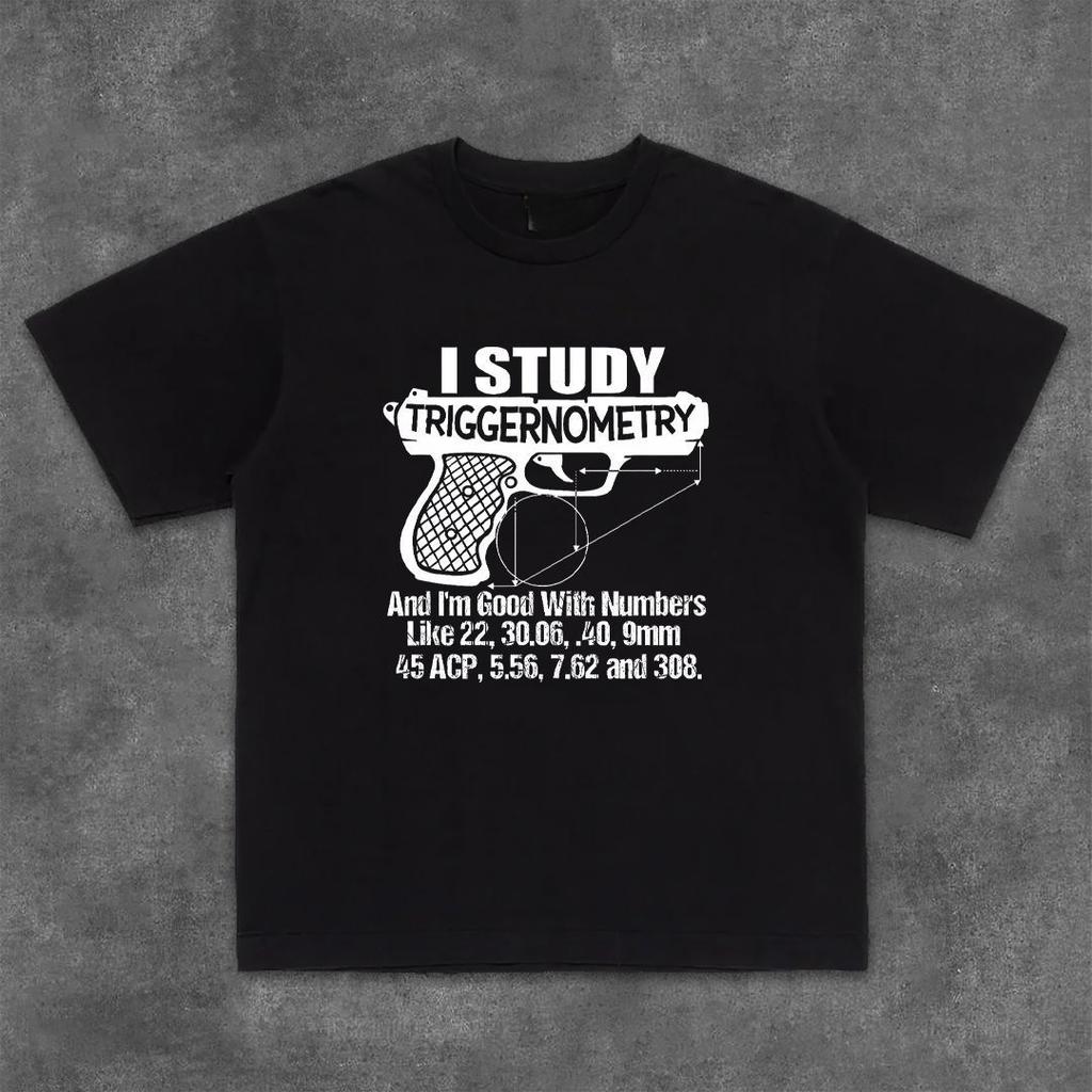 Mens SpringSummer Fashion Casual Unique Design Pattern Printed Cotton Round Neck Short Sleeve Personalized Tshirt