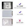 xiwai PCI Express X1 Lane to Kit Host Adapter for PM1735 Motherboard with NVMe PCIe SSDs 4.0 U.2 U.3 SFF-8639
