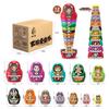 Children's Educational Stacking Toy with Cartoon Animal Patterns - 6 & 8 Layer Options