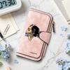 Cool Anime Printed Long Purse for Daily Use