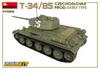 Miniart Scale Czechoslovakian Early Model Full Interior Plastic Model Kit MA37069 1/35 T-34/85