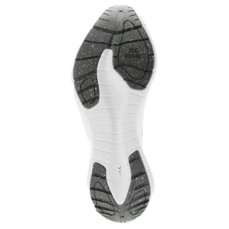 DECATHLON JF190.1 Comfortable Short Distance Shock-Absorbing Anti-Slip Abrasion Breathable Low-Top Running Shoes Men's White Green