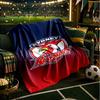 Sydney Roosters Team Spirit Blanket Flannel Throw for Sofa, Indoor, Camping, Living Room, Office, Chair, And Bed Soft Birthday Gift