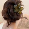Flower Hair Claw Clips Non Slip Hair Jaw Clamp for Women Girls Fashion Hair Accessories Bath Barrette Clip
