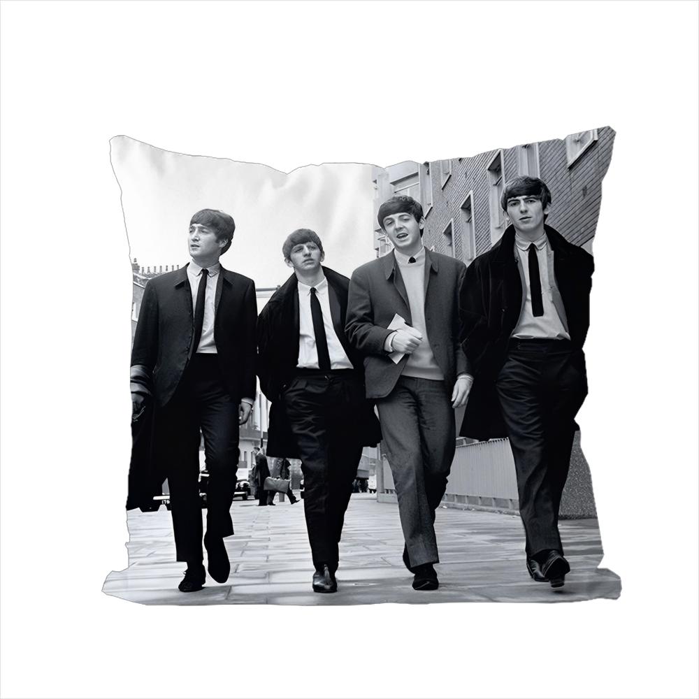 

Rock Band The BBeatles Pillow Case For Car Sofa Decorative Home Doublesided Print Plush Square Throw Pillow Cushion Cover 30x30cm