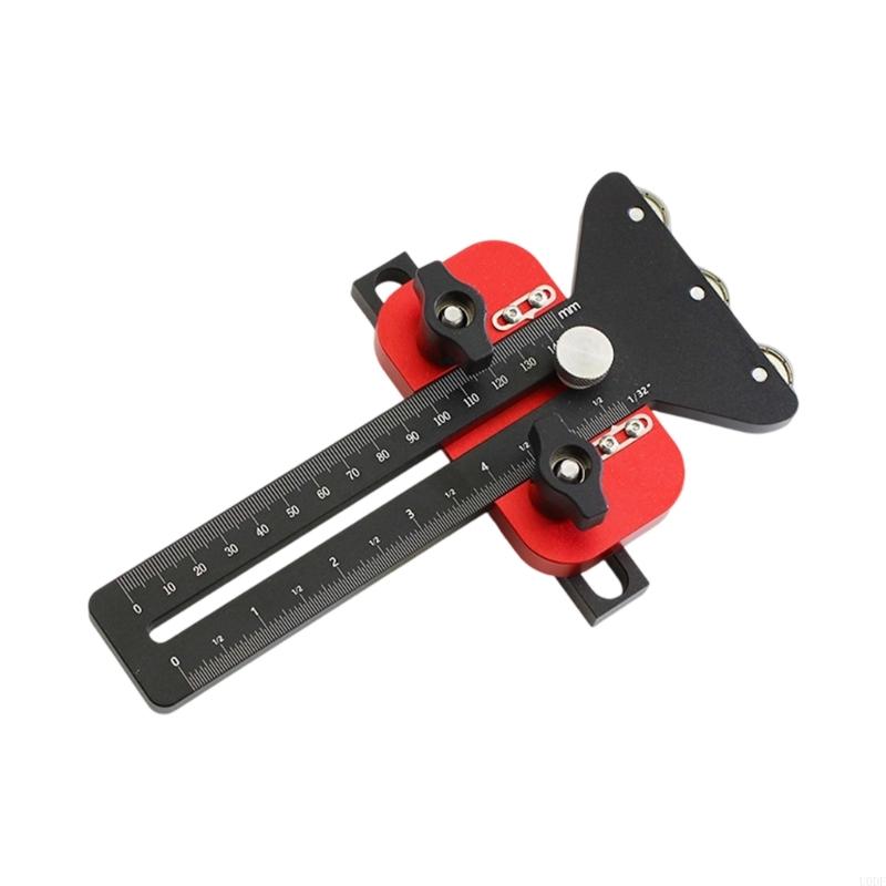   Drum Cutting Guide Tool For Woodworking Worktable With Accuracy Alignment Structure And Permanent Mixture Building