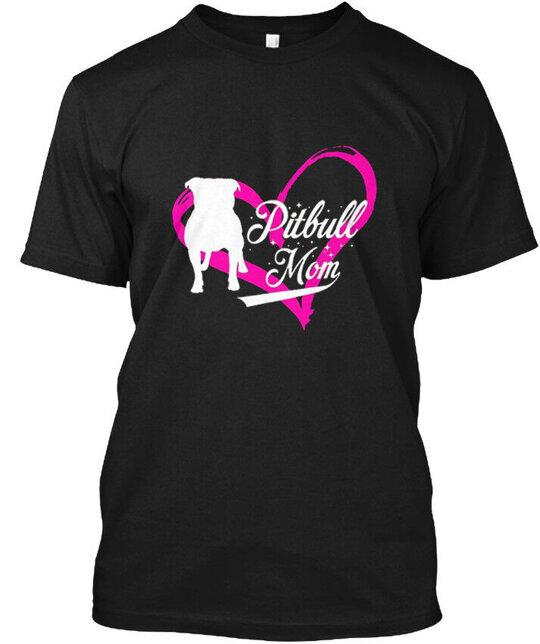 Proud Pitbull Pit Bull Mom TShirt Size S To 5xl