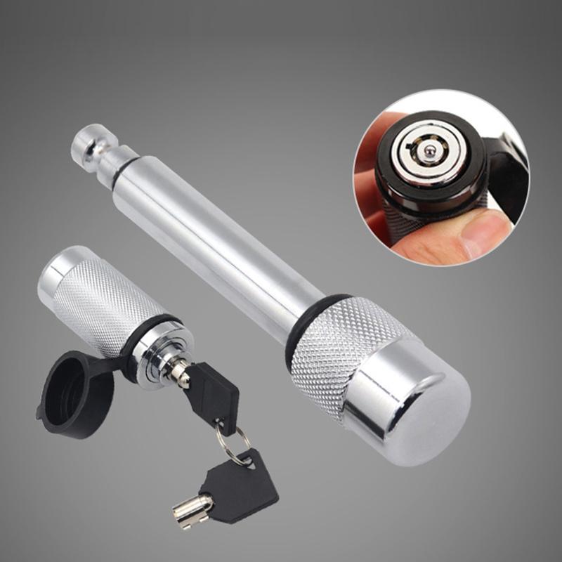 Anti-theft Trailer Hitch Pin Lock Receiver Coupler for Latch Tow Bar Tongue Automobile Electric 4x4 Caravan 4WD Accessor