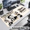 Elvis Presley Personalized Large Mouse Pad Custom Name Text Extended Desk Mat Gaming Mousepad
