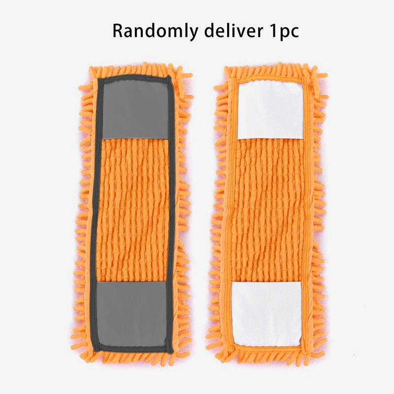 Home Cleaning Pad Coral Velvet Refill Dust Mop Head Replacement Soft Reusable Washable Floor Cleaning Pad Suitable for Hardwood Tile Laminate Floors