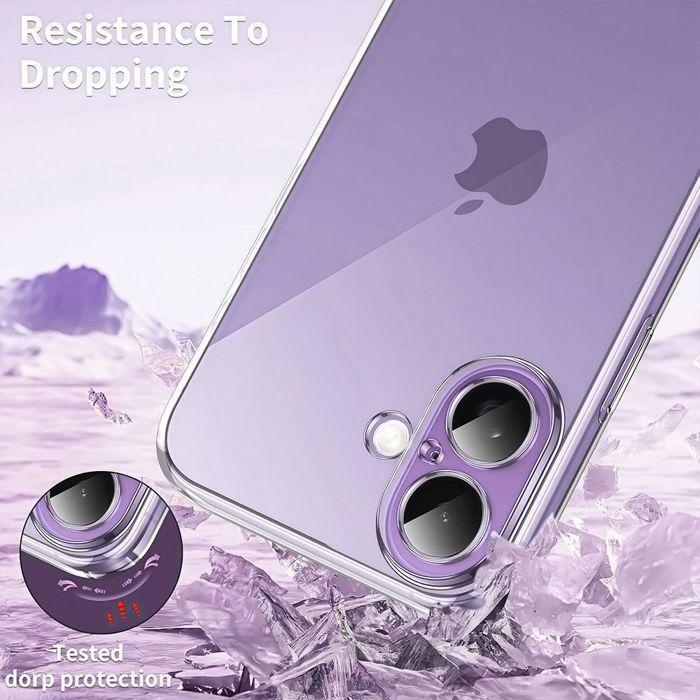 Coque de protection - BOOLING - iPhone 17 - Silicone Transparent - Antidérapante - Souple