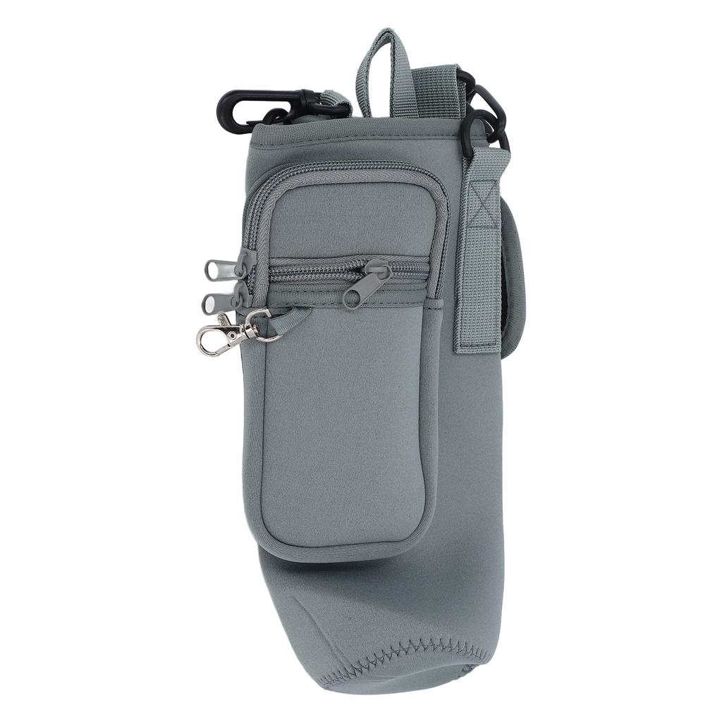 Water Bottle Holder Waterproof Adjustable Shoulder Strap 30oz Water Bottle Carrier Bag with Phone