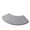 Solid Color Bathroom Absorbent Mat Thickened Bath Mat Fan-Shaped Door Mat  Bathroom Floor