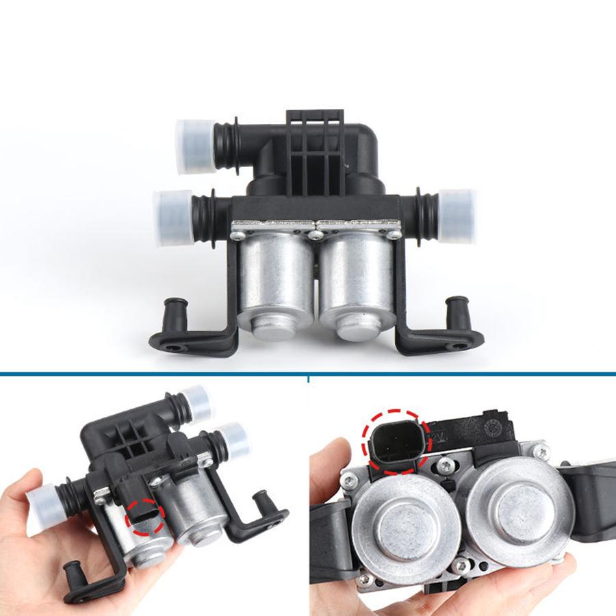 Car Heater Control Valve Solenoid For BMW E60 E65   545i X5 5  7 Series