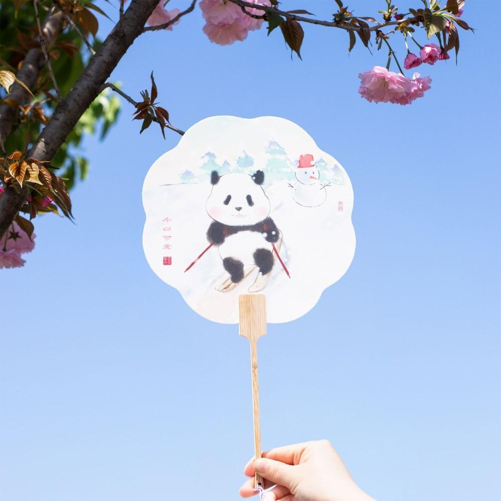 High Quality Xuan Paper Classical Dance Fan Bamboo Colorful Dance Performance Props Hand Fan Home Decoration Gift Female