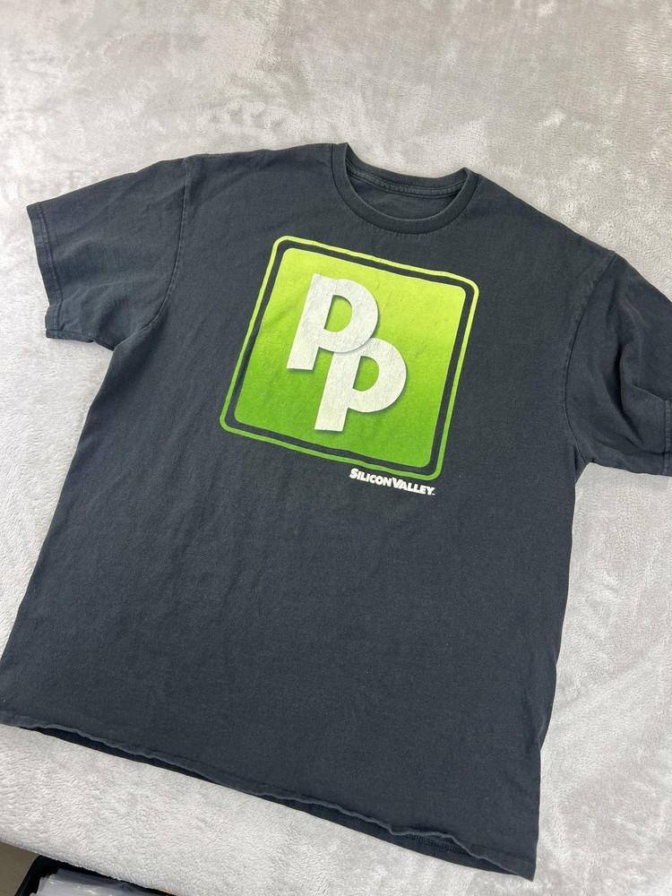 Silicon Valley Monica#039s Pied Piper Shirt Mens Large TV Show Promo Tee VTG Tech Unisex T-Shirt XL