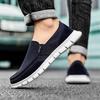 Men's Shoes Summer New One-pedal Breathable Lazy Shoes Men's Casual Canvas Shoes Men's Old Beijing Cloth Shoes