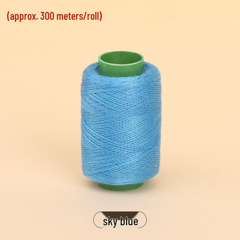 Schwarz & Weiß Haushaltsnähgarnrollen - Ideal zum Flicken von Kleidung & Quilts