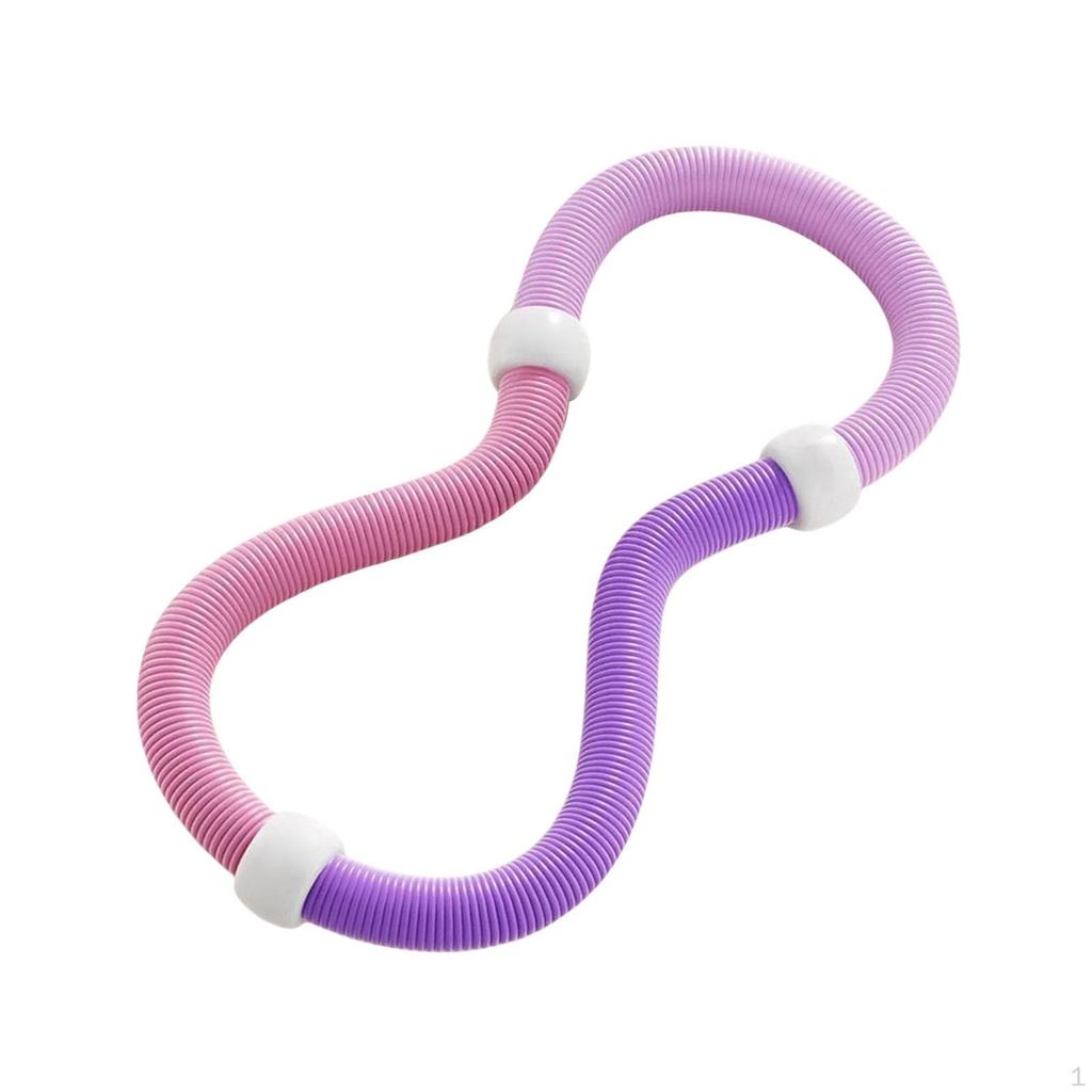 Foldable Fitness Hoop Circle Soft Spring for Home Gym Kids Adults Men Women
