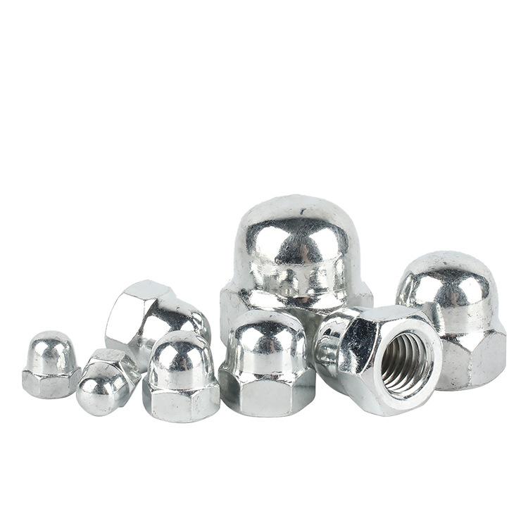 Galvanized Decorative Nut Cap for Round Head Screws (M4-M20)