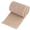 Webbing Yellow Burlap Roll Wired Edge 3Meter Hessian Roll Jute Roll Christmas Party