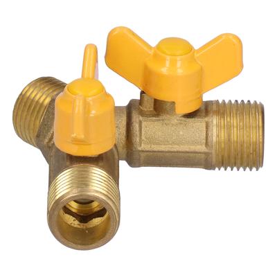 3 Way Fuel Gas Ball Valve G1 2 Male Thread Natural Gas Switch Fitting for Fuel Gas Device