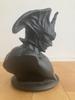 [USED] DEVILMAN Bust Statue Black Approx. 30cm