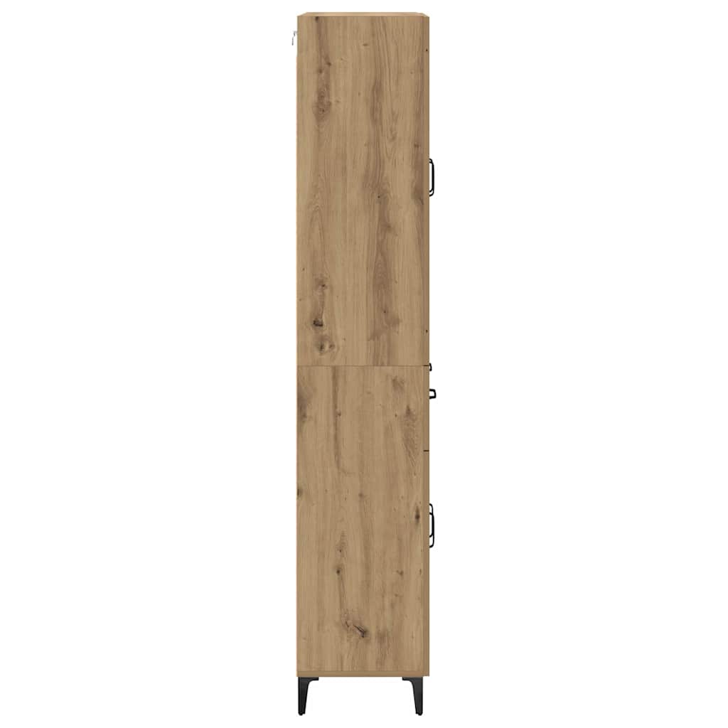 Highboard Artisan Oak 69.5 x 34 x 180 cm Particleboard