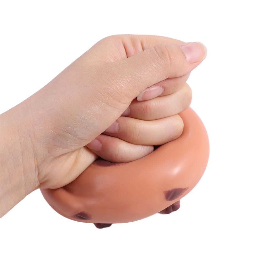 Soft Capybara Squeeze Toy Cartoon Animal Simulation Capybara Decoration  Kids Holiday Gift