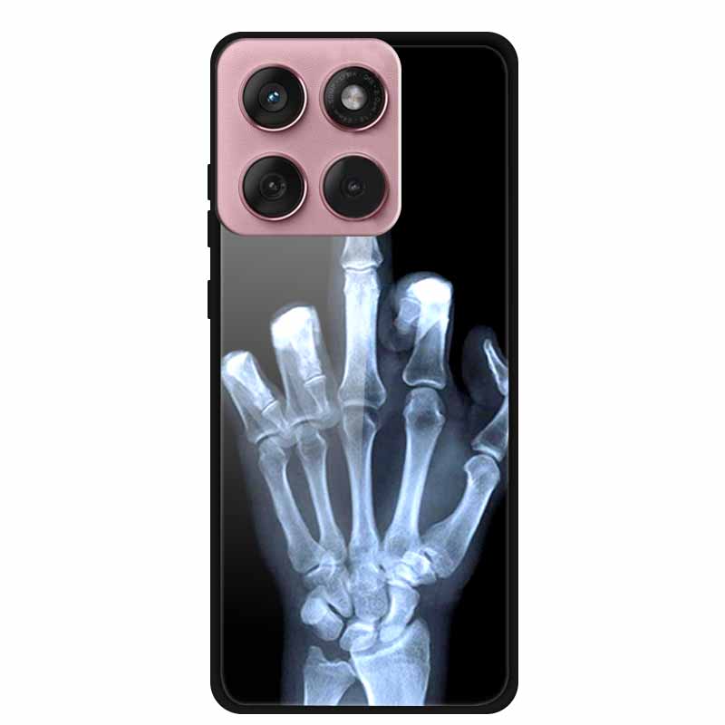 For Motorola Edge 60 60s 5G Case Hard Back Cover Tempered Glass Case For Motorola Edge 60 Fusion Phone Case Soft TPU Bumper Para