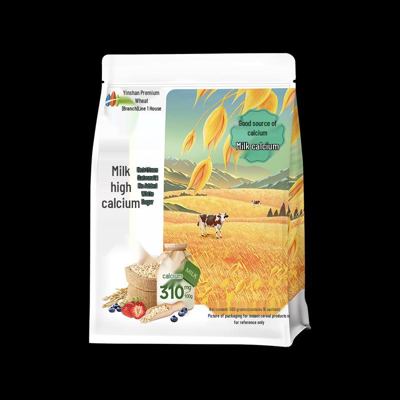 Yinshan Youmai Milk High Calcium Nutrition Oatmeal 560g