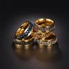 2023 European & American Titanium Steel Rotating Punk Couple Ring for High-Quality Decompression and Anti-Dryness