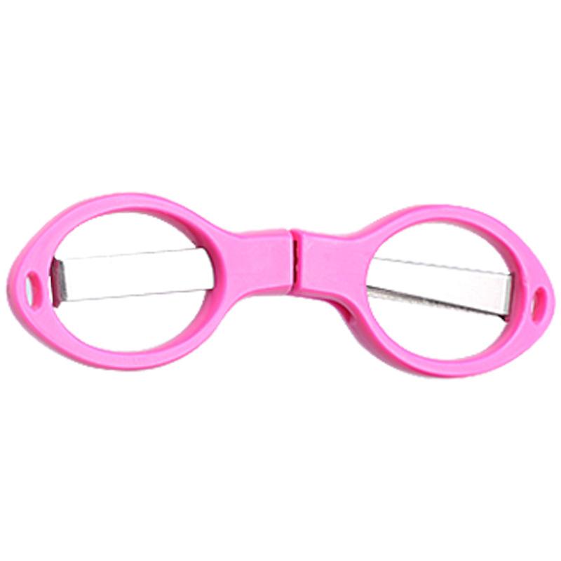 Multifunction 8 Words Fold Scissors Plastic Handle Stainless Steel Student Stationery Handmade Crafts Kids Diy Tool