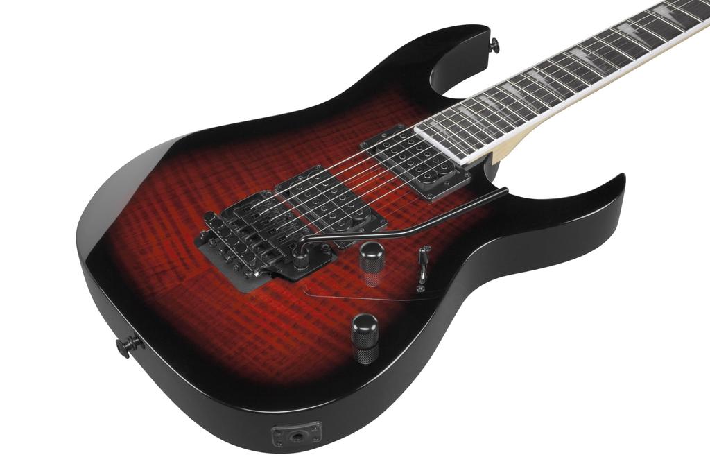 Red Ibanez Ibanez/Gio GRG320FA-TRB (Transparent Burst)