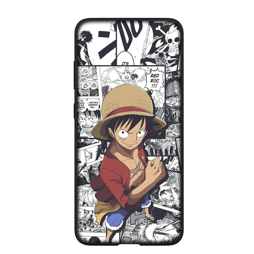Case for Samsung Galaxy S25 S23 S24 Ultra FE Plus A05 A06 A15 A16 A36 A37 A35 A54 A55 A56 A57 A25 A26 A53 A17 Zoro One Luffy Pieces Funda Sanji Cover