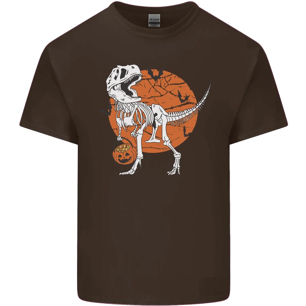Dinosaur Halloween TRex Unisexs Cotton TShirt Tee Top