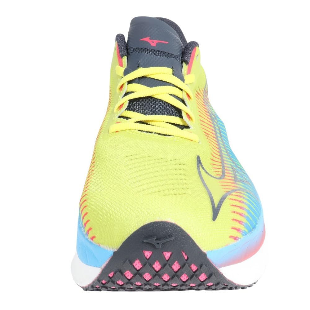 Laufschuhe Wave Rebellion PRO Gelb x Schwarz x Blau cm 2E [Mizuno] (Asymmetrisch) 27,0