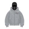 Men's Y2K Gothic Harajuku Autumn and Winter New Product Double Hooded Sports Shirt