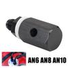 Fuel Cell Vent Roll Over Valve 6AN 8AN 10AN Male Flare Fuel Cell Tank Rollover Vent Valve Hose Fitting Adapter Aluminum Anodized