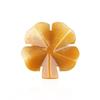 1pc Natural Stone Four Leaf Clover Carving Figurines Ornaments Reiki Stone Crafts Home Tabletop Decoration Gift
