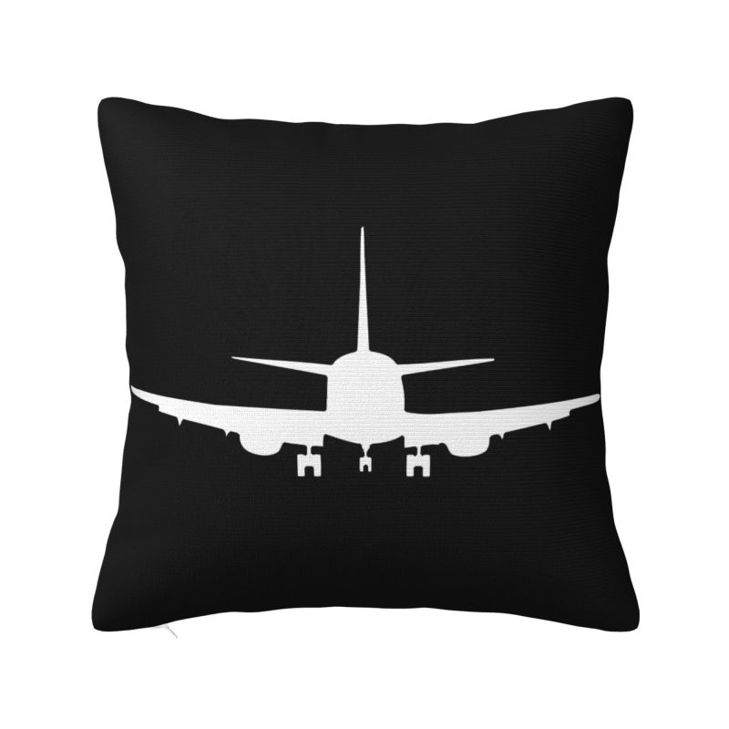 Cockpit Six Dials Flight Simulator Pilot Pillow Covers Home Decor Fashion Aviation Airplane Chair Cushion Square Pillowcase