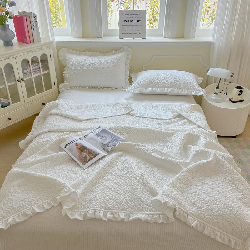 1/3pc Summer Light Oxygen Natural Department Korean Breathable Thin Summer Quilt Air Conditioner Quilt Single Piece Summer Quilt