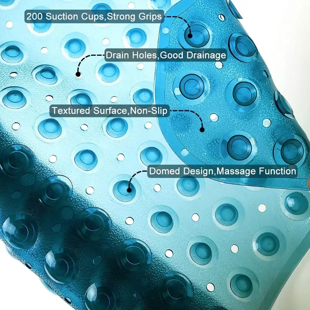 Mat Bathtub Bath Mat Large Bathtub Safety Shower Non-slip Bath Mats With Suction Cups Floor Mat