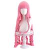 Long Pink Curly Synthetic Wig 90cm Anime Costume Party Heat Resistant Fiber Women Cosplay Hair Wigs
