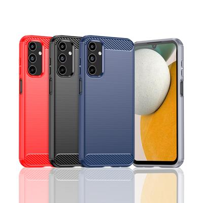 Oglekļa šķiedras tekstūras TPU korpuss Samsung Galaxy A55 A35 A25 A15 A05S A24 A34 A54 A14 A04S 5G triecienizturīgs aizsargapvalks Funda